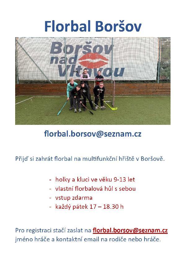 Florbal na sportovním hřišti