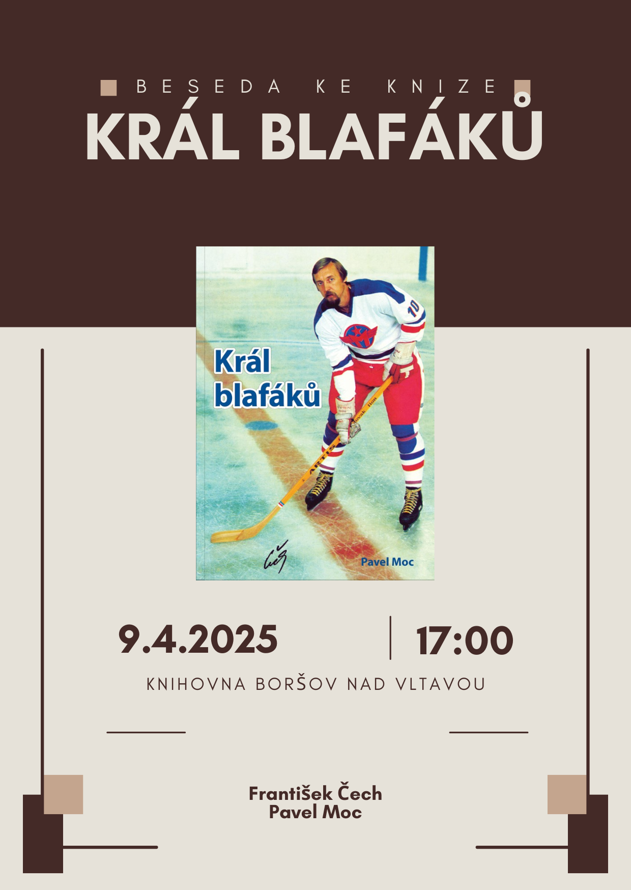 Beseda s "Králem blafáků"