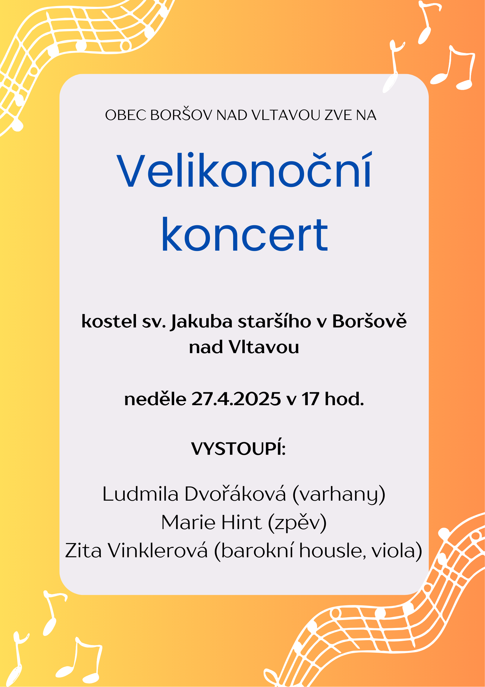 Jarní koncert v kostele